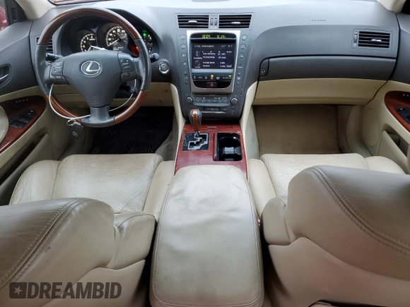 2006 Lexus GS 300 with VIN JTHCH96S160018887, listed as a Copart auction lot 86942974 with 196,725 mi miles and Non Repairable. Bid and sale history available at DreamBid. Image 8.