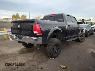 2010 Dodge Ram 2500 Laramie with VIN 3D7UT2CLXAG180004, listed as a Copart auction lot 85601834 with 165,763 mi miles and Salvage Title. Bid and sale history available at carsss.com. Image 3.