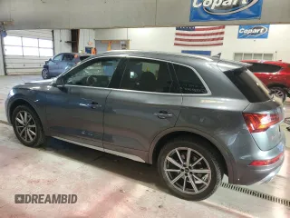 2021 Audi SQ5 Premium Plus with VIN WA1A4AFYXM2088832, listed as a Copart auction lot 79975924 with 3,984 mi miles and Salvage Title. Bid and sale history available at carsss.com. Image 2.