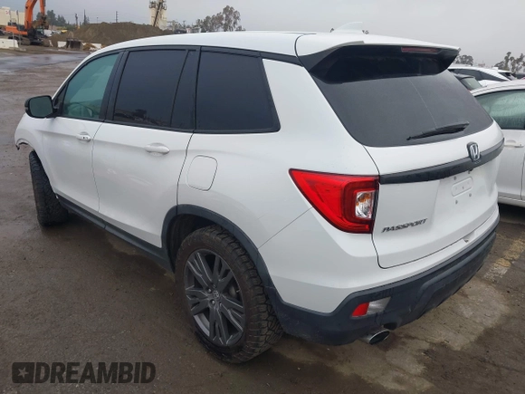2021 Honda Passport EX-L with VIN 5FNYF7H58MB008459, listed as a IAAI auction lot 41920918 with 72,353 mi miles and . Bid and sale history available at DreamBid. Image 3.
