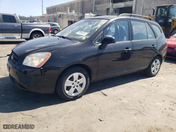 2010 Kia Rondo LX with VIN KNAHG8A82A7293598, listed as a Copart auction lot 70980024 with 53,416 mi miles and Salvage Title. Bid and sale history available at carsss.com. Image 1.