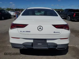 2020 Mercedes-Benz CLA 250 with VIN WDD5J4HB4LN077693, listed as a Copart auction lot 56899695 with 26,656 mi miles and Salvage title. Bid and sale history available at DreamBid. Image 6.