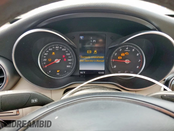 2017 Mercedes-Benz C 300 with VIN 55SWF4JB9HU218627, listed as a Copart auction lot 57801925 with Not provided miles and Clean title. Bid and sale history available at DreamBid. Image 9.