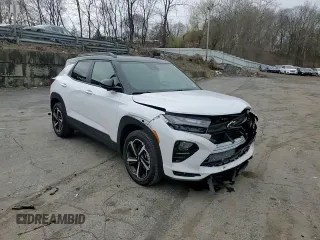 2021 Chevrolet TrailBlazer RS with VIN KL79MUSL7MB045678, listed as a Copart auction lot 48094474 with 6,533 mi miles and . Bid and sale history available at DreamBid. Image 12.