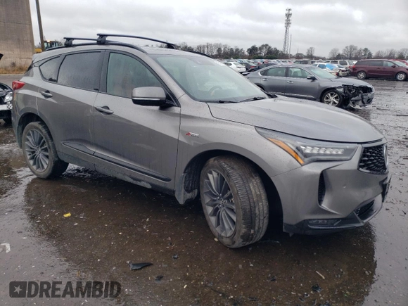 2022 Acura RDX PMC Edition with VIN 5J8TC2H84NL001993, listed as a Copart auction lot 42519594 with 28,250 mi miles. Bid and sale history available at carsss.com. Image 4.