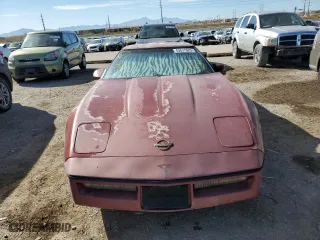 1987 Chevrolet Corvette with VIN 1G1YY2181H5117721, listed as a Copart auction lot 45817625 with 0 mi miles and Clean Title. Bid and sale history available at carsss.com. Image 5.