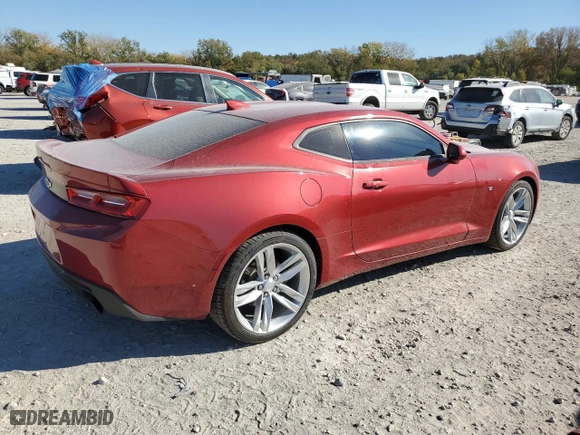 2017 Chevrolet Camaro 2LT with VIN 1G1FD1RX5H0125178, listed as a Copart auction lot 77348374 with 58,735 mi miles and Salvage Title. Bid and sale history available at carsss.com. Image 3.