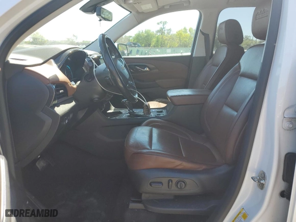 2018 Chevrolet Traverse High Country with VIN 1GNEVKKW0JJ183424, listed as a Copart auction lot 48556325 with 99,314 mi miles and Salvage Title. Bid and sale history available at carsss.com. Image 7.