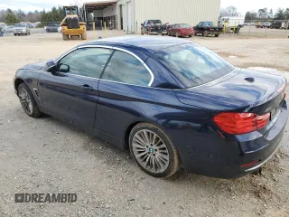 2015 BMW 4 Series 428i xDrive with VIN WBA3T1C51FP820182, listed as a Copart auction lot 87209154 with 98,362 mi miles and Clean Title. Bid and sale history available at carsss.com. Image 2.