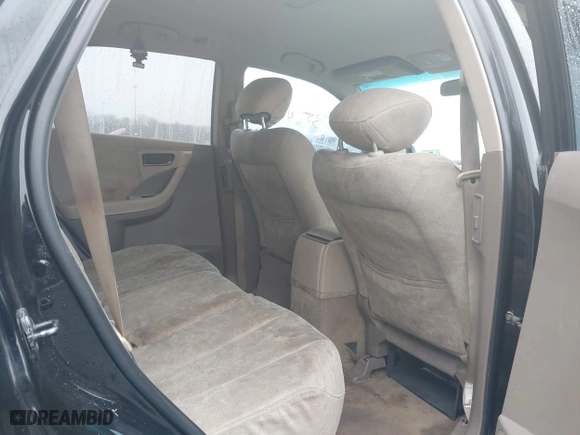 2005 Nissan Murano SE with VIN JN8AZ08T55W306340, listed as a IAAI auction lot 41553564 with 164,535 mi miles. Bid and sale history available at carsss.com. Image 8.