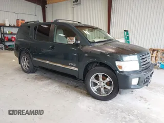 2005 Infiniti QX56 with VIN 5N3AA08C65N805076, listed as a IAAI auction lot 41353870 with 220,327 mi miles. Bid and sale history available at carsss.com. Image 1.