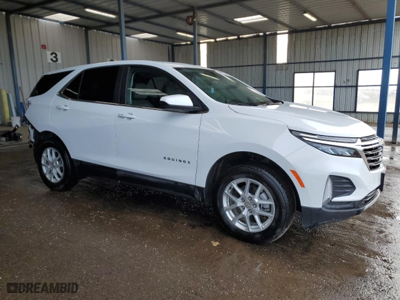 2024 Chevrolet Equinox LT with VIN 3GNAXTEG3RL243185, listed as a Copart auction lot 88549485 with 19,821 mi miles and Clean Title. Bid and sale history available at carsss.com. Image 4.
