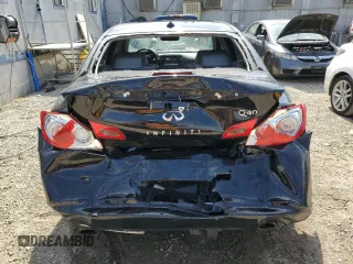 2015 Infiniti Q40 with VIN JN1CV6AP7FM503669, listed as a Copart auction lot 75824144 with 128,440 mi miles and Salvage Title. Bid and sale history available at carsss.com. Image 6.