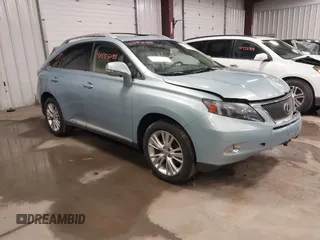 2010 Lexus RX 450h with VIN JTJBC1BA0A2008498, listed as a IAAI auction lot 41555083 with 125,127 mi miles and . Bid and sale history available at DreamBid. Image 1.