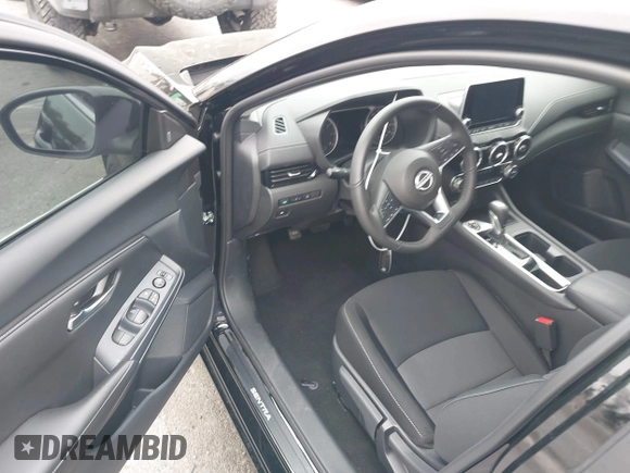 2025 Nissan Sentra SV with VIN 3N1AB8CV1SY243431, listed as a IAAI auction lot 41885210 with 1,325 mi miles and . Bid and sale history available at DreamBid. Image 9.