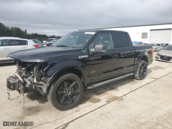 2017 Ford F-150 XL with VIN 1FTEW1CG9HFA45854, listed as a Copart auction lot 79629074 with 135,636 mi miles and Clean Title. Bid and sale history available at carsss.com. Image 1.