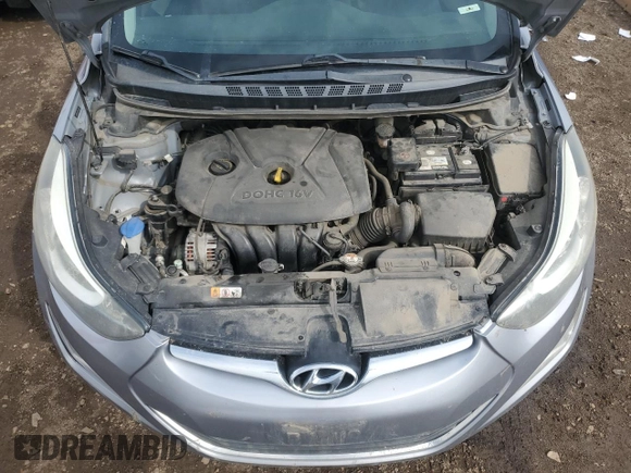 2016 Hyundai Elantra SE with VIN 5NPDH4AE3GH659716, listed as a Copart auction lot 51221755 with 97,233 mi miles and Salvage title. Bid and sale history available at DreamBid. Image 11.