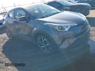2019 Toyota C-HR XLE with VIN JTNKHMBX4K1048614, listed as a IAAI auction lot 41800696 with 78,191 mi miles. Bid and sale history available at carsss.com. Image 1.