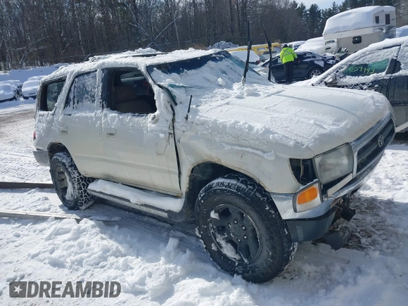 1997 Toyota 4Runner SR5 with VIN JT3HN86R0V0091405, listed as a IAAI auction lot 41541848 with 219,363 mi miles. Bid and sale history available at carsss.com. Image 1.