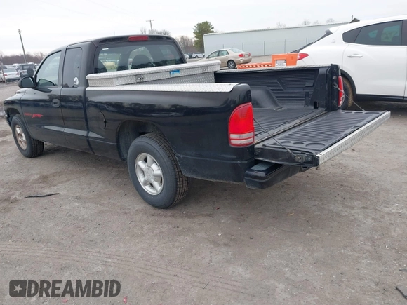1999 Dodge Dakota with VIN 1B7FL22P8XS232450, listed as a IAAI auction lot 41754680 with 122,594 mi miles. Bid and sale history available at carsss.com. Image 3.