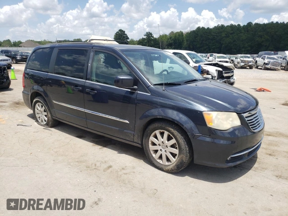 2014 Chrysler Town & Country Touring with VIN 2C4RC1BG8ER435294, listed as a Copart auction lot 63109614 with 176,590 mi miles and Salvage Title. Bid and sale history available at DreamBid. Image 4.
