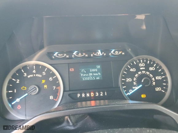 2017 Ford F-150 XL with VIN 1FTEW1C81HFB11371, listed as a Copart auction lot 49374735 with 131,015 mi miles and Salvage Title. Bid and sale history available at carsss.com. Image 9.
