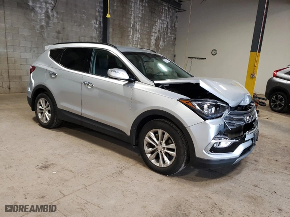 2018 Hyundai Santa Fe Sport Limited with VIN 5XYZUDLAXJG555265, listed as a Copart auction lot 68753783 with 38,768 mi miles. Bid and sale history available at carsss.com. Image 4.