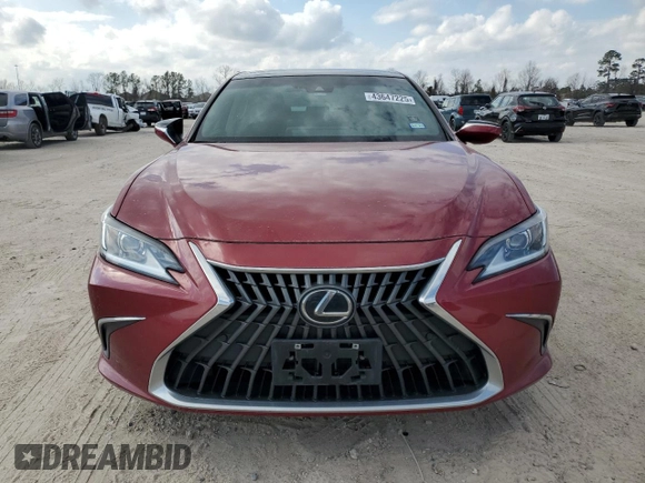 2023 Lexus ES 350 z VIN 58ADZ1B15PU153001, wystawiony jako Copart lot #43647225 z przebiegiem 31 187 mil mil oraz Szkoda całkowita • Salvage title. Historia ofert i sprzedaży dostępna na DreamBid. Obrazek 5.