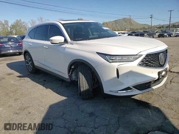 2024 Acura MDX Technology z VIN 5J8YD9H48RL004183, wystawiony jako Copart lot #49855855 z przebiegiem 22 619 mil mil oraz Szkoda całkowita • Salvage title. Historia ofert i sprzedaży dostępna na DreamBid. Obrazek 11.