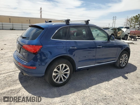 2016 Audi Q5 Premium with VIN WA1C2AFP8GA145805, listed as a Copart auction lot 56346435 with 125,002 mi miles and Salvage title. Bid and sale history available at DreamBid. Image 3.
