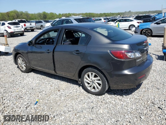 2013 Mazda 3 i Touring with VIN JM1BL1VP2D1805638, listed as a Copart auction lot 52599495 with 142,557 mi miles and Salvage Title. Bid and sale history available at DreamBid. Image 2.