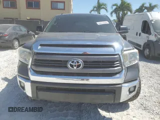2014 Toyota Tundra SR5 z VIN 5TFDW5F19EX376160, wystawiony jako Copart lot #55012555 z przebiegiem 166 708 mil mil oraz Nie do naprawy • Non repairable. Historia ofert i sprzedaży dostępna na DreamBid. Obrazek 5.