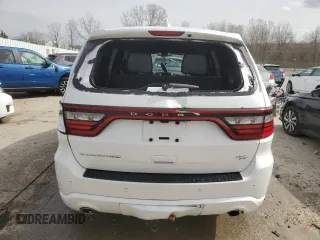 2017 Dodge Durango R/T with VIN 1C4SDHCT7HC606312, listed as a Copart auction lot 49839755 with 210,507 mi miles and Clean title. Bid and sale history available at DreamBid. Image 6.