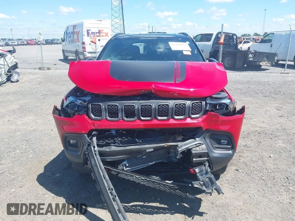 2023 Jeep Compass Trailhawk с VIN 3C4NJDDN4PT508324, выставлен на аукционе IAAI как лот 42266062 с пробегом 26 346 миль миль и . История ставок и продаж доступна на DreamBid. Изображение 13.