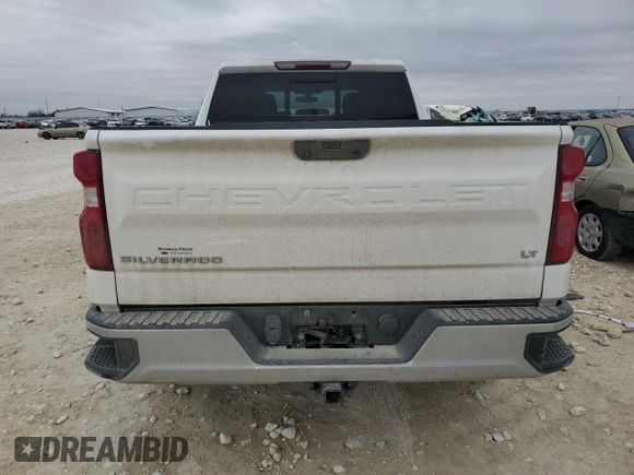 2020 Chevrolet Silverado 1500 LT with VIN 3GCUWCED3LG158037, listed as a Copart auction lot 42830005 with 93,096 mi miles and Salvage Title. Bid and sale history available at DreamBid. Image 6.