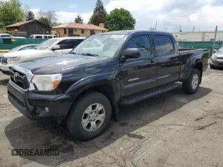2013 Toyota Tacoma with VIN 3TMMU4FN9DM052908, listed as a Copart auction lot 61727045 with 126,455 mi miles and Salvage title. Bid and sale history available at DreamBid. Image 1.