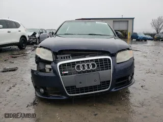 2008 Audi A4 2.0T with VIN WAUDF78E58A168390, listed as a Copart auction lot 83960454 with 156,852 mi miles and Salvage Title. Bid and sale history available at carsss.com. Image 5.