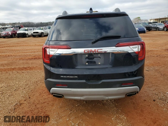 2021 GMC Acadia SLT with VIN 1GKKNML44MZ211837, listed as a Copart auction lot 86898384 with 61,148 mi miles and Salvage Title. Bid and sale history available at carsss.com. Image 6.