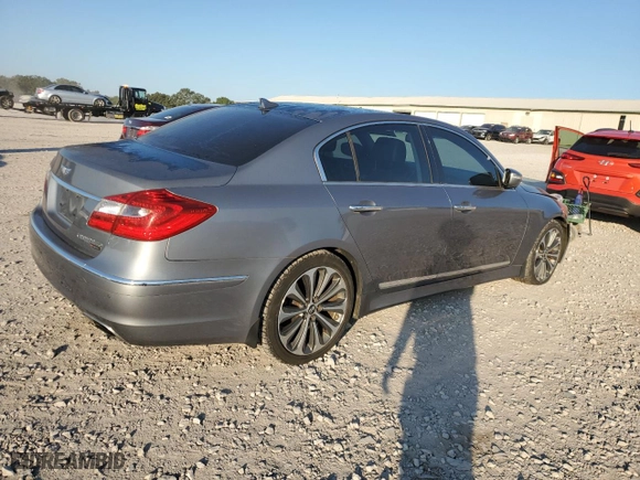2014 Hyundai Genesis 5.0L R-Spec with VIN KMHGC4DH7EU262493, listed as a Copart auction lot 75035944 with 101,715 mi miles and Clean Title. Bid and sale history available at carsss.com. Image 3.