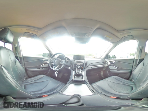 2019 Acura RDX Technology with VIN 5J8TC1H52KL012132, listed as a Copart auction lot 60814885 with 62,438 mi miles and Salvage title. Bid and sale history available at DreamBid. Image 16.