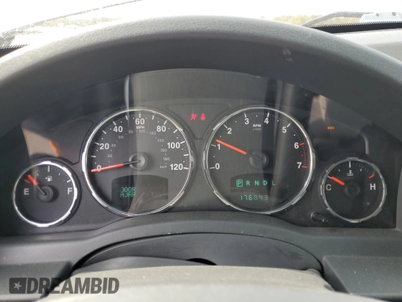 2008 Jeep Liberty Limited with VIN 1J8GN58K18W148016, listed as a Copart auction lot 65309455 with 176,843 mi miles and Non repairable. Bid and sale history available at DreamBid. Image 9.