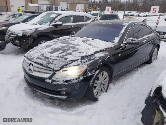 2010 Mercedes-Benz CL-Class CL 550 with VIN WDDEJ8GB3AA023749, listed as a IAAI auction lot 41427312 with NaN miles. Bid and sale history available at carsss.com. Image 17.