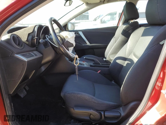 2010 Mazda 3 S Sport with VIN JM1BL1S63A1180576, listed as a Copart auction lot 84041134 with 93,583 mi miles and Salvage Title. Bid and sale history available at DreamBid. Image 7.
