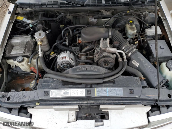 2002 Chevrolet Blazer LS with VIN 1GNCS18W12K141650, listed as a Copart auction lot 46868485 with 208,176 mi miles and Salvage Title. Bid and sale history available at carsss.com. Image 11.