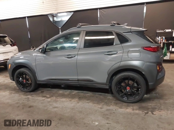 2021 Hyundai Kona Night Edition with VIN KM8K6CA52MU709333, listed as a IAAI auction lot 41704197 with 44,058 mi miles and . Bid and sale history available at DreamBid. Image 15.