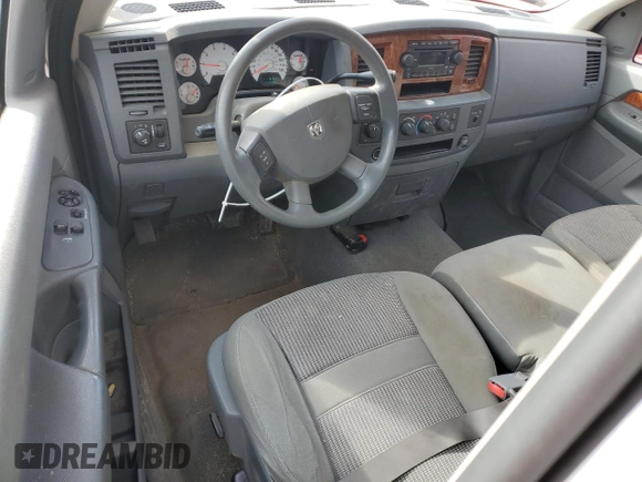 2006 Dodge 1500 SLT with VIN 1D7HU16266J217017, listed as a Copart auction lot 45588125 with 95,745 mi miles and Non Repairable. Bid and sale history available at DreamBid. Image 8.