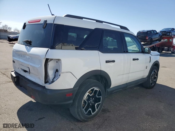 2021 Ford Bronco Sport Big Bend with VIN 3FMCR9B69MRA44573, listed as a Copart auction lot 52198685 with 71,042 mi miles and Salvage Title. Bid and sale history available at carsss.com. Image 3.