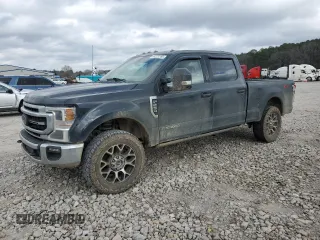 2021 Ford Super Duty F-250 SRW XL with VIN 1FT7W2BT5MEE03805, listed as a Copart auction lot 44221265 with 116,035 mi miles and Salvage Title. Bid and sale history available at carsss.com. Image 1.