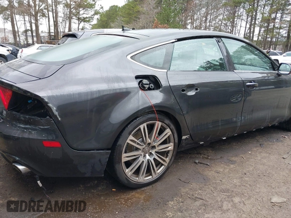 2015 Audi A7 3.0 TDI Premium Plus with VIN WAUWMAFC4FN034666, listed as a IAAI auction lot 41708296 with 101,744 mi miles. Bid and sale history available at carsss.com. Image 6.