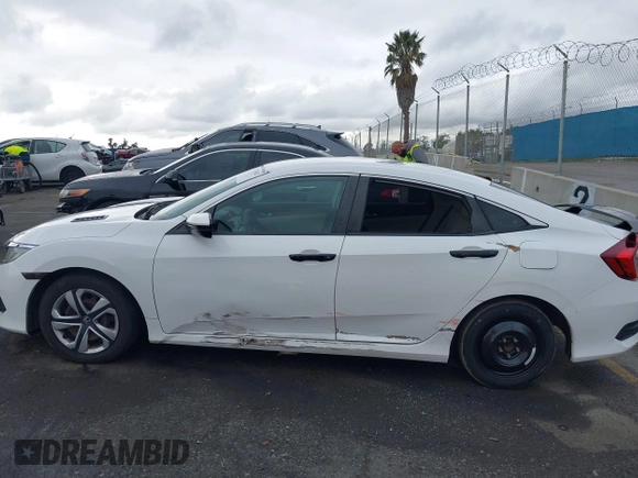 2016 Honda Civic Sedan LX with VIN 2HGFC2F54GH564676, listed as a IAAI auction lot 41784352 with 107,939 mi miles. Bid and sale history available at carsss.com. Image 15.